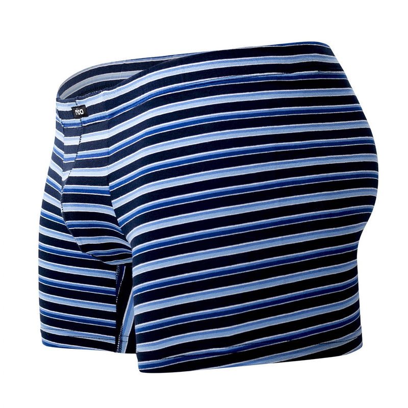 Rico 250708 3pk Stripes Boxer Slips Farbe Marine-Blau