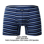RICO 250708 3PK Stripes Boxer Slievi Color-Blue