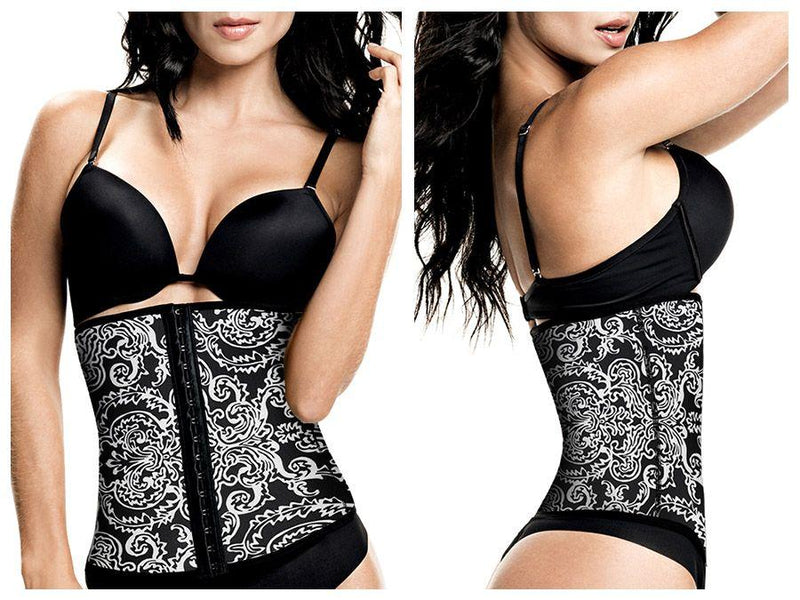 TrueShapers 1062 Latex free Workout Waist Training Cincher Color 02 - Stampa