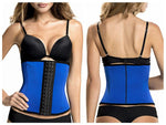 TrueShapers 1063 Latex free Workout Taist Training Cincher Color Blue