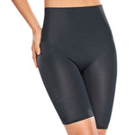 TrueShapers 1270 Mid-Thigh Invisible Control Support Short Color Black