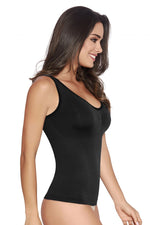 TrueShapers 1354 Tummy Smoothing Tank Color Black