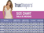 TrueShapers 1272 Mid-Thigh Invisible Open Bust Body Color Beige