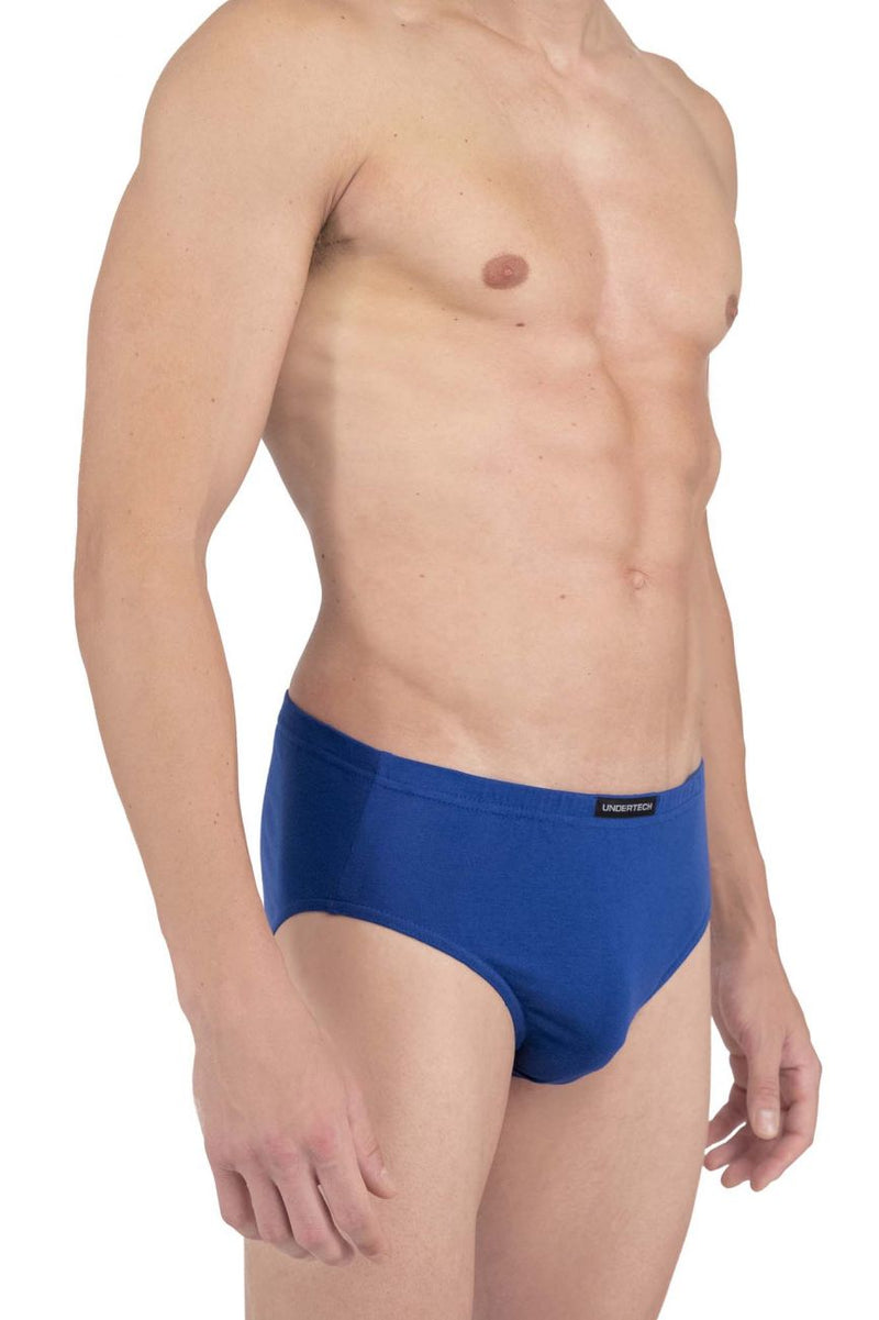 Entertech 342702 5pk Couleur de bikini à imprimé solide Bleu