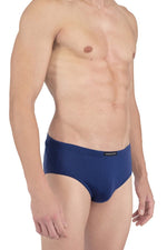 Entertech 342702 5pk Couleur de bikini à imprimé solide Bleu