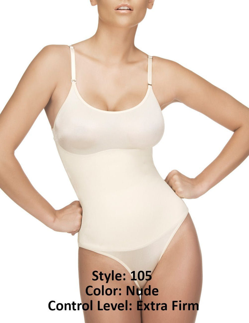 Lea Bodysuit Vedette 105 dans la couleur de bikini nue