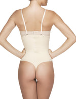 Vedette 211 Nadine Strapless Bodysuit in Thong Farbe Nude