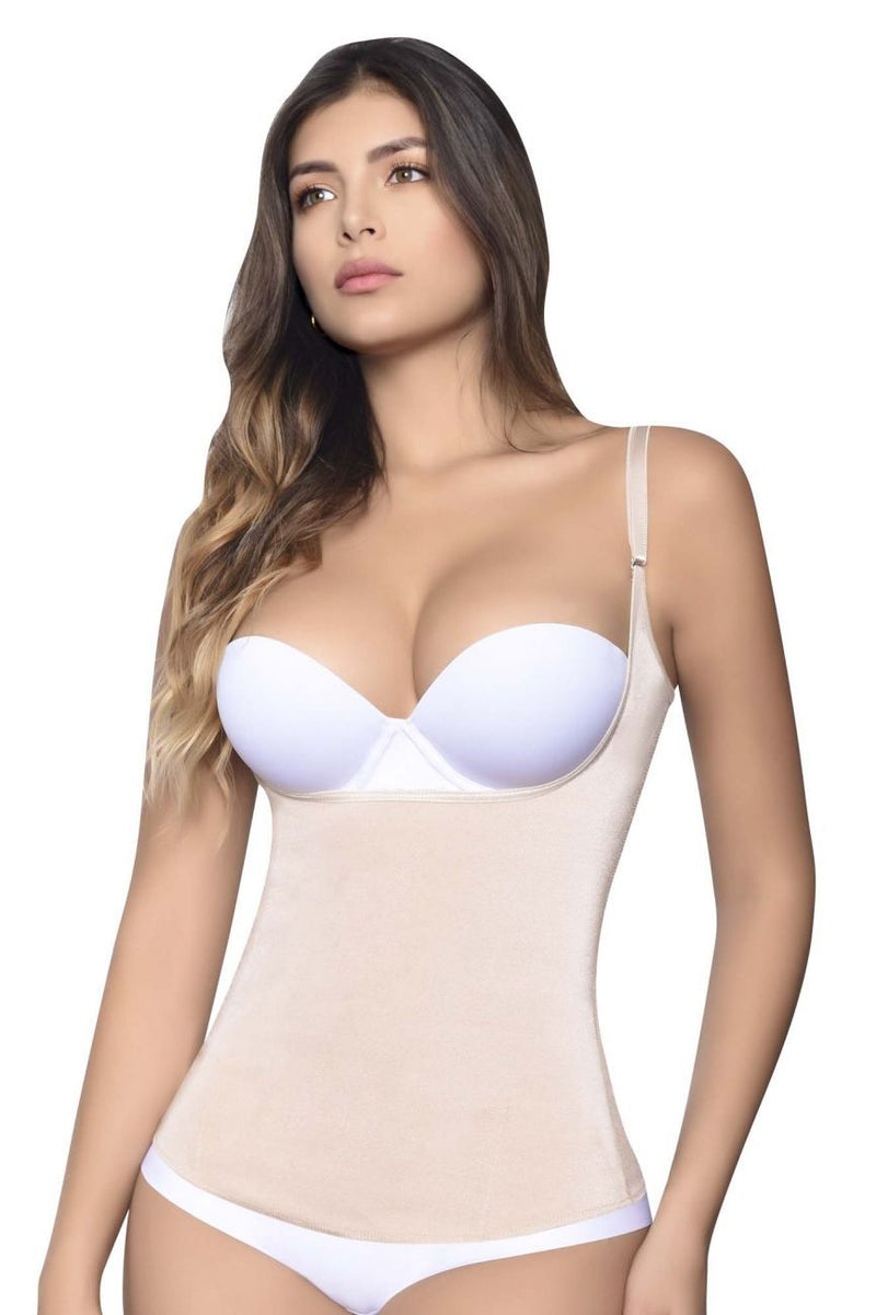 Vedete 5087 Firme Control Tank-Top Color Nude