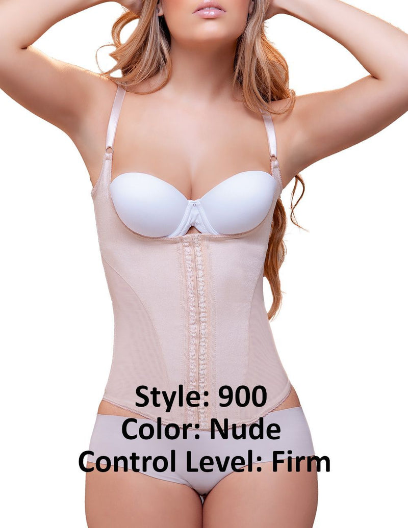 Colore di corsetto di Belle Underbust Vedette 900 nudo