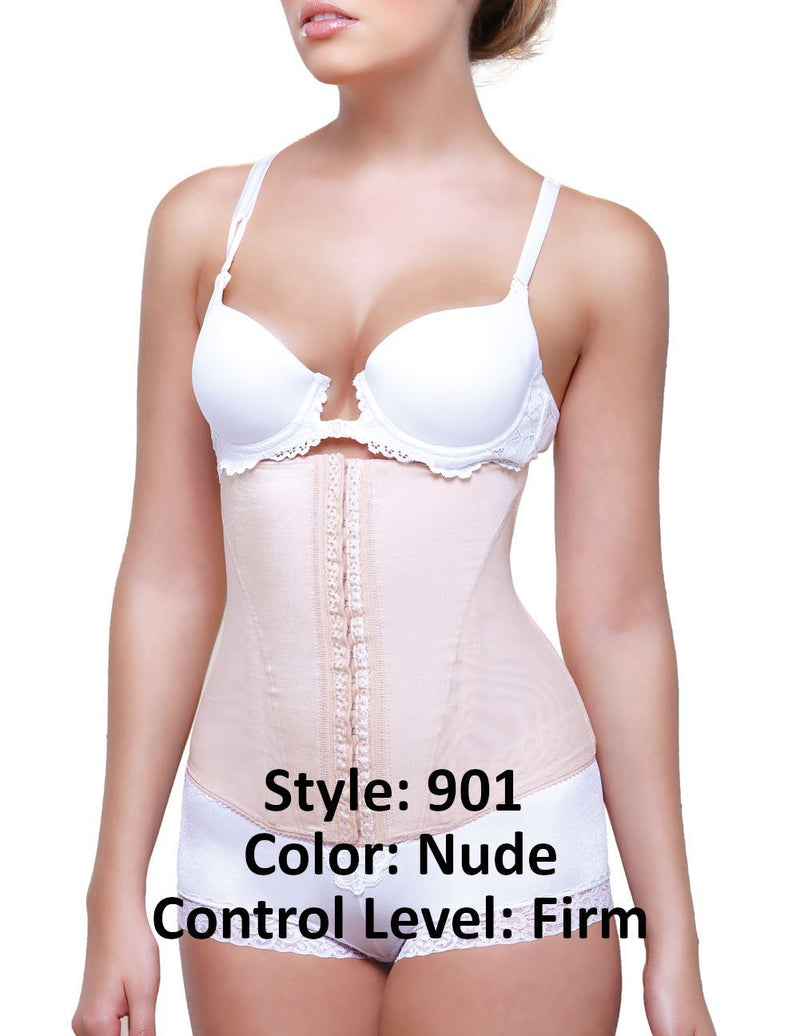 Vedette 901 Clarette taille cincher gordel kleur nude